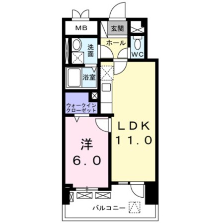 メゾンド・ボナー扇　弐番館の物件間取画像